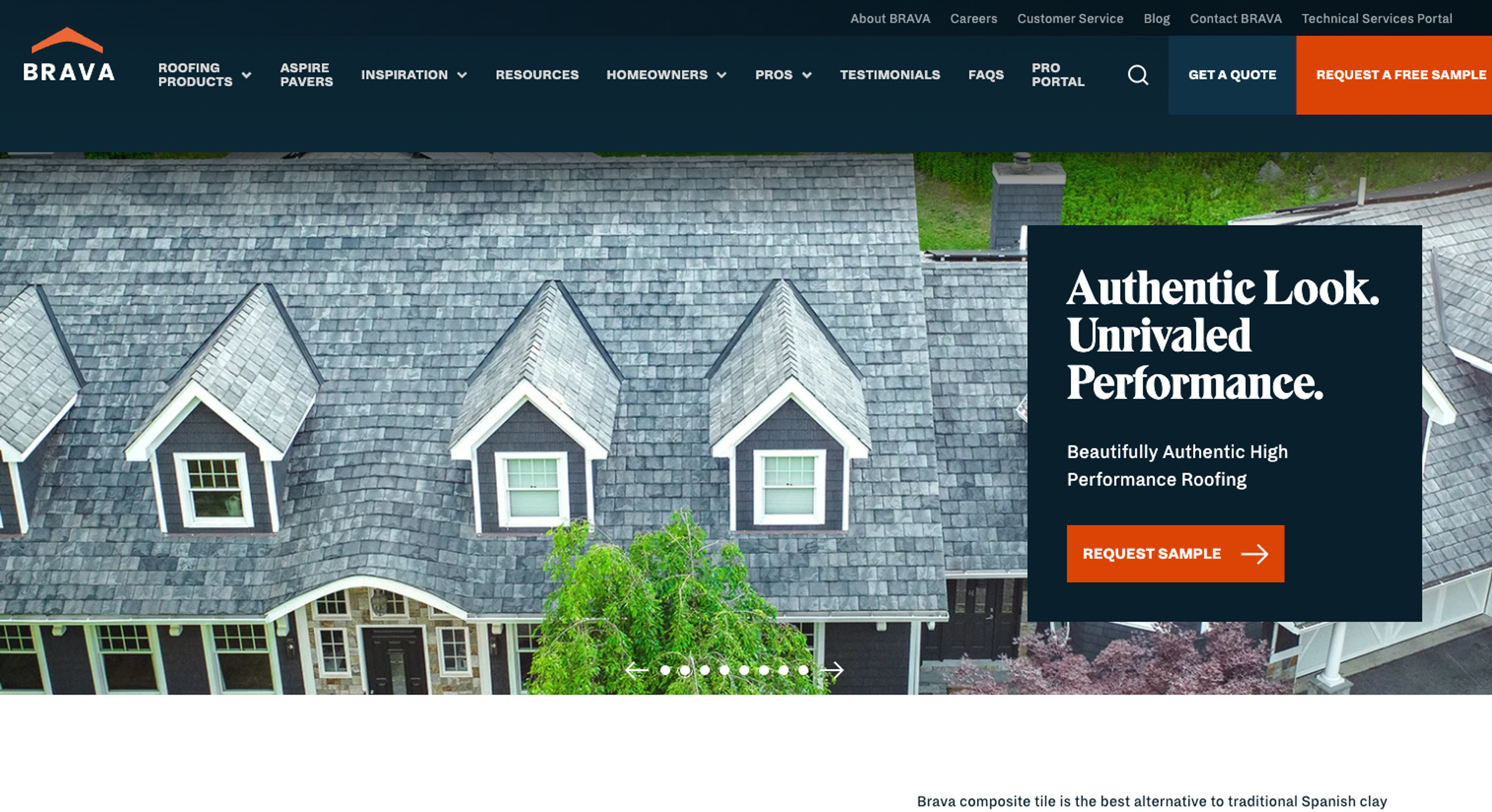Brava ProPortal screenshot 1