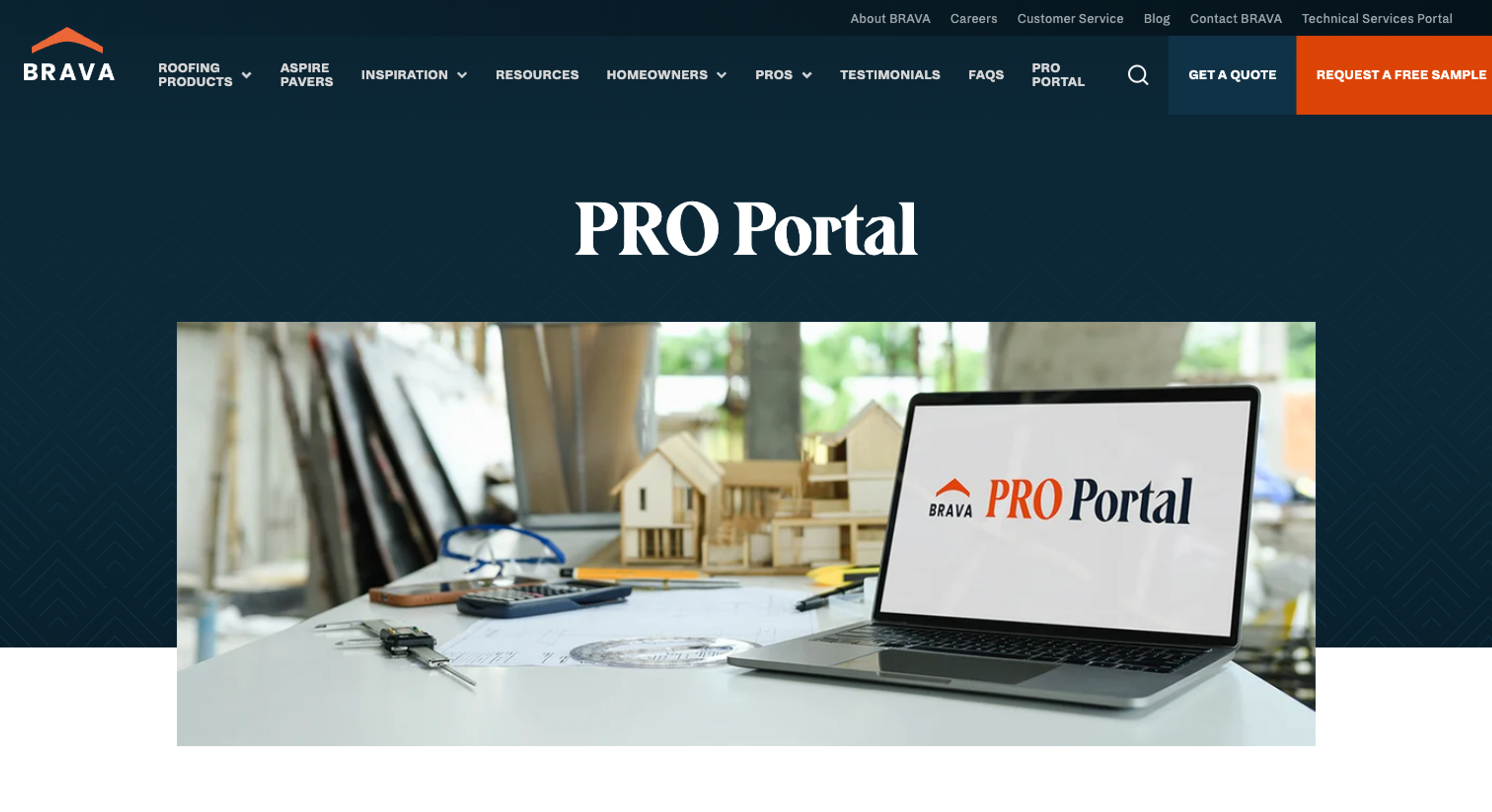 Brava ProPortal screenshot 2
